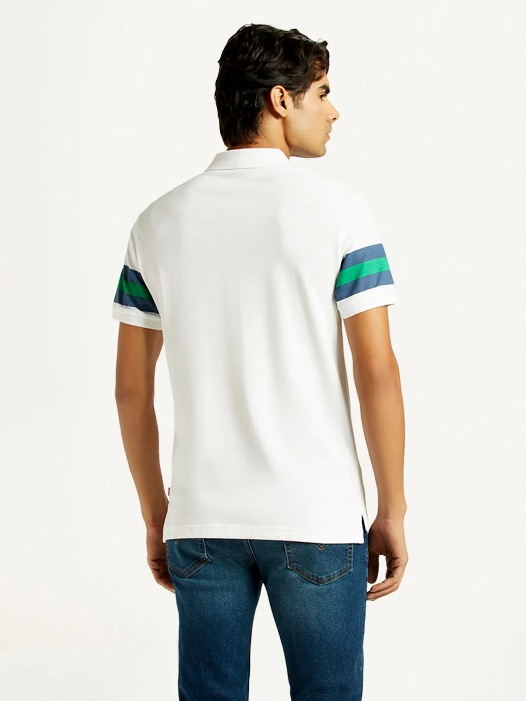 Men's Pure Cotton Slim Fit Polo T-shirt - Image 3