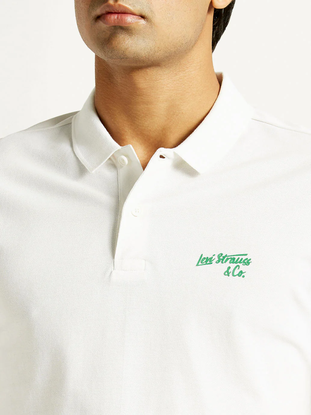 Men's Pure Cotton Slim Fit Polo T-shirt - Image 4