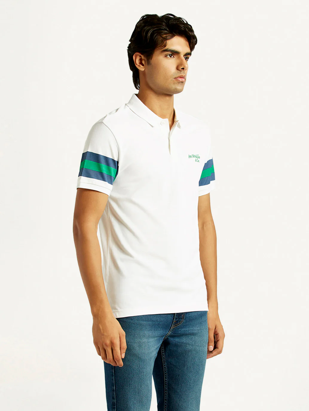 Men's Pure Cotton Slim Fit Polo T-shirt - Image 5