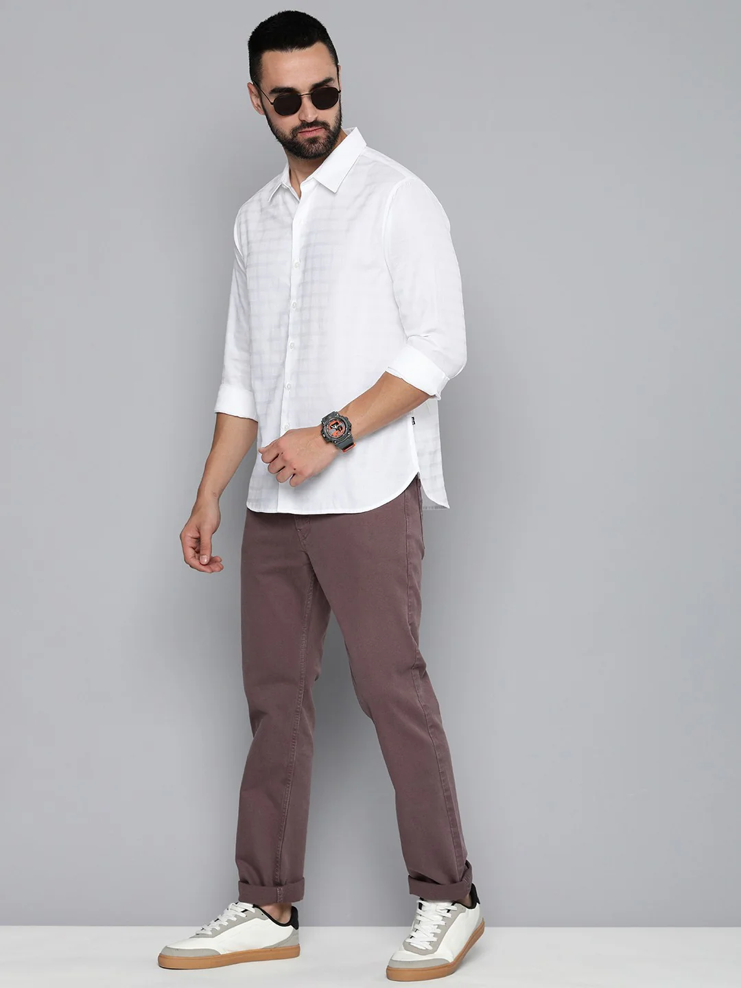 Men's 511 Mauve Slim Fit Mid Rise Jeans - Image 5