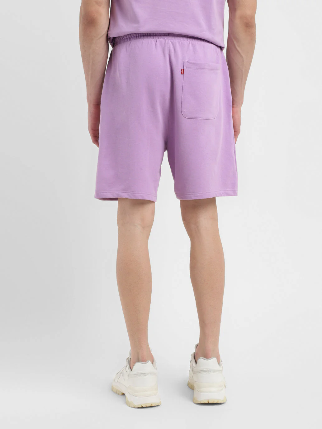 Men's Purple Regular Fit Shorts - Image 3