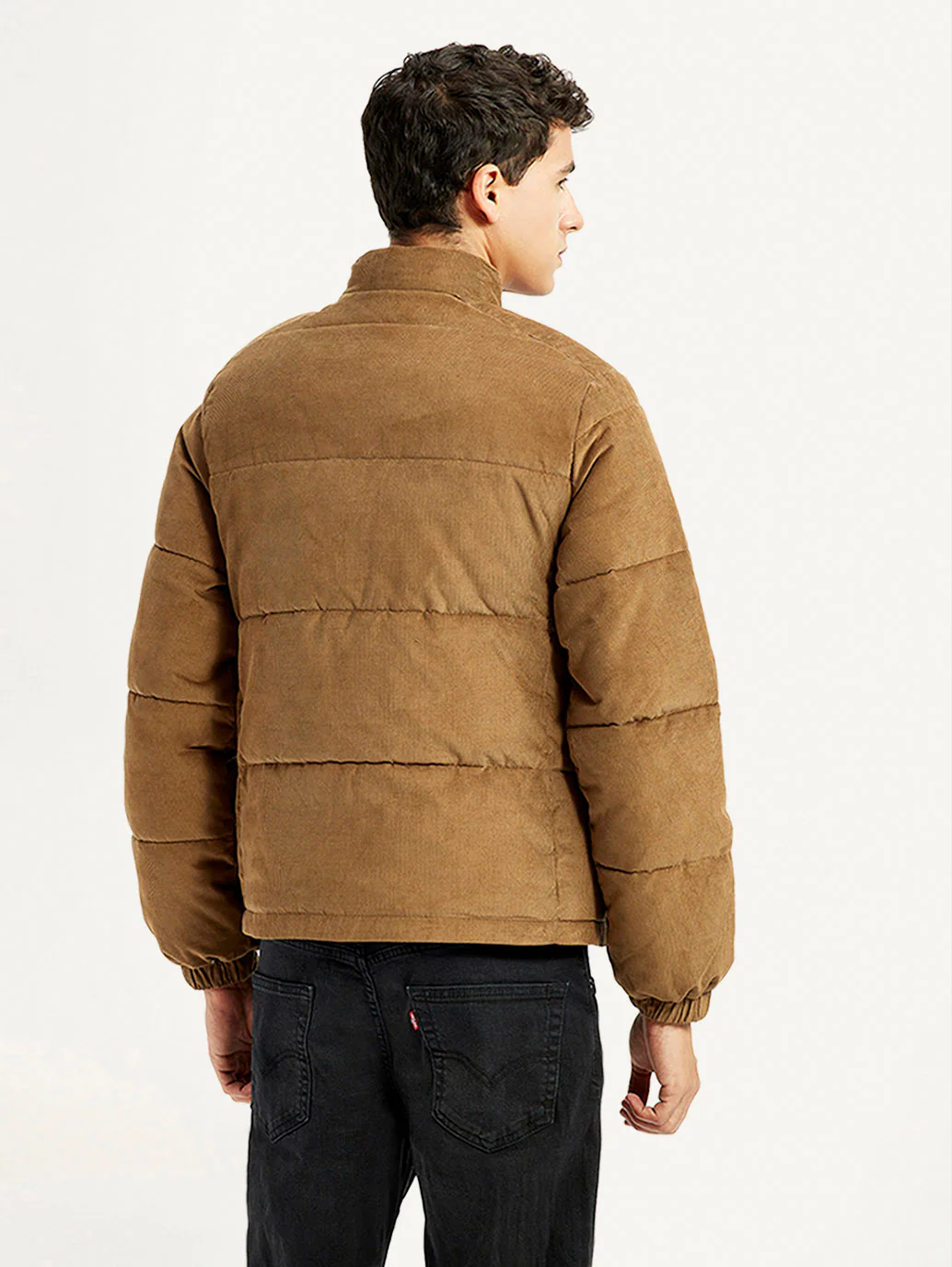 Men's Quilted Slim Fit Puffer Jacket - Image 2