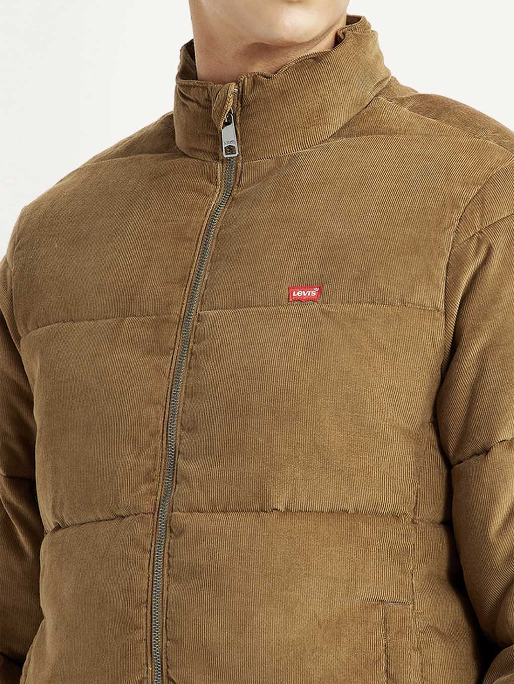 Men's Quilted Slim Fit Puffer Jacket - Image 3