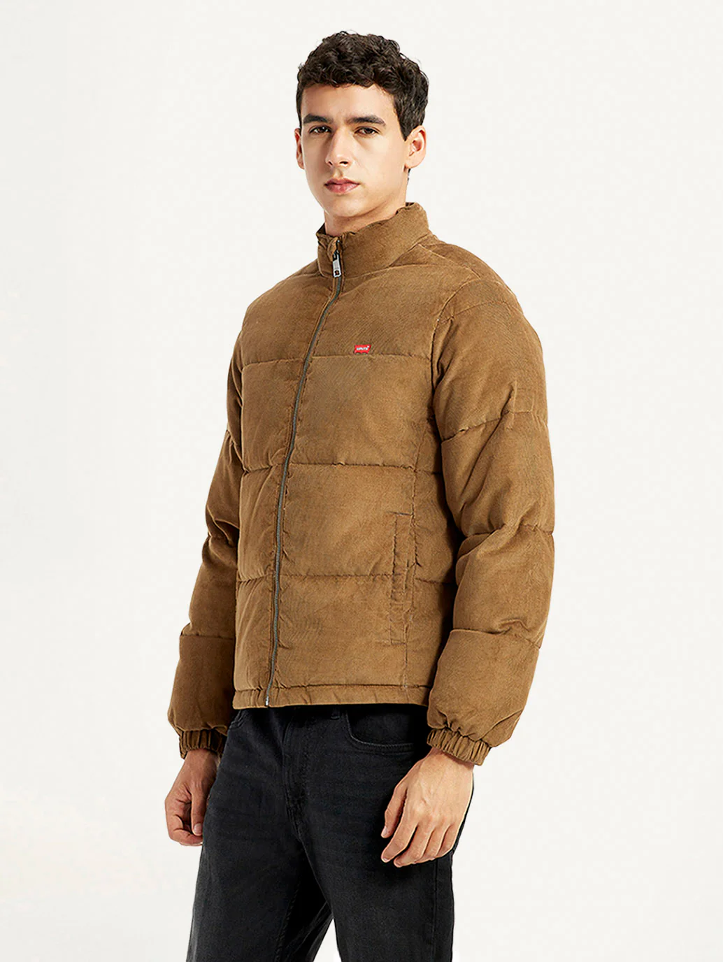 Men's Quilted Slim Fit Puffer Jacket - Image 5