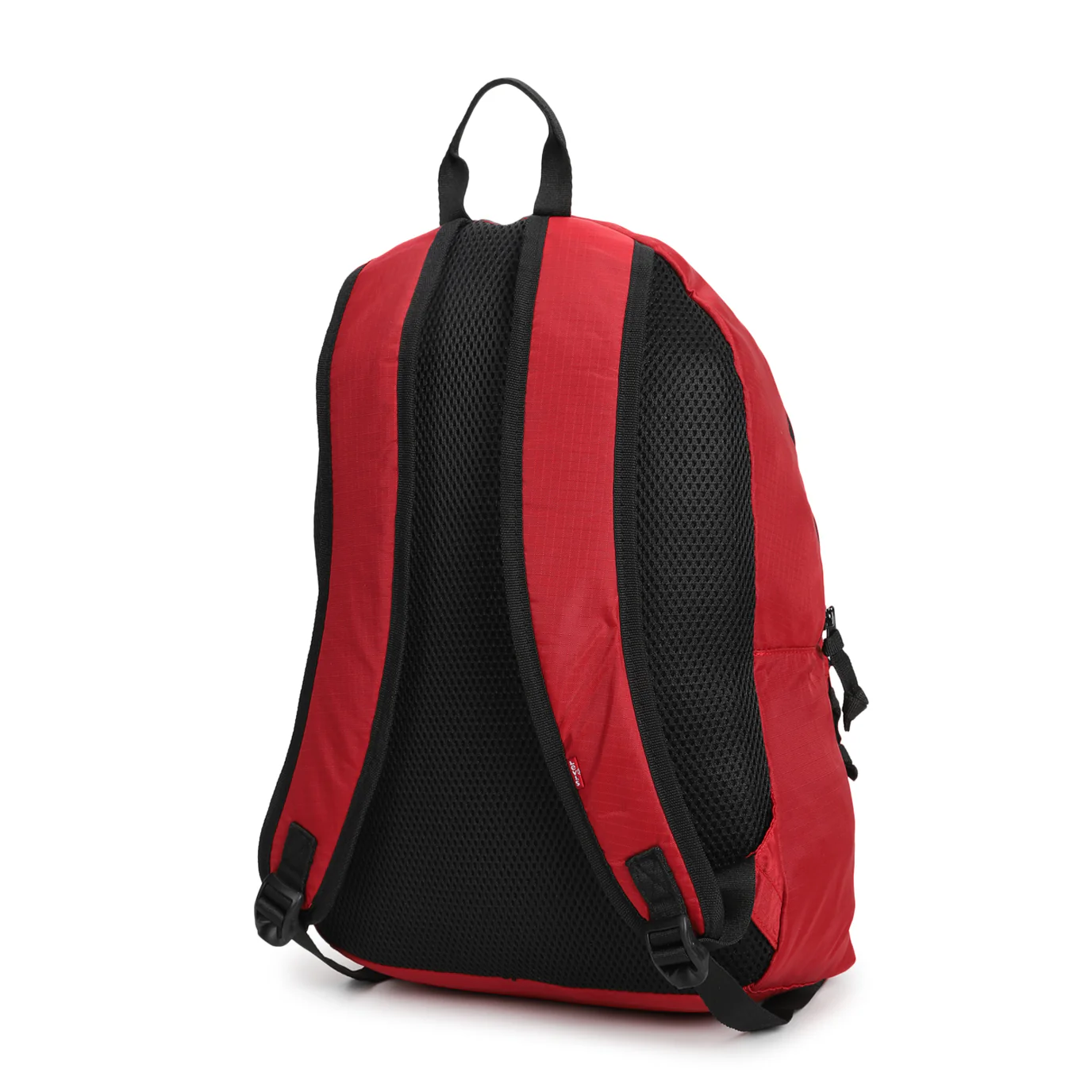 Men's Red Solid Backpack - Image 3