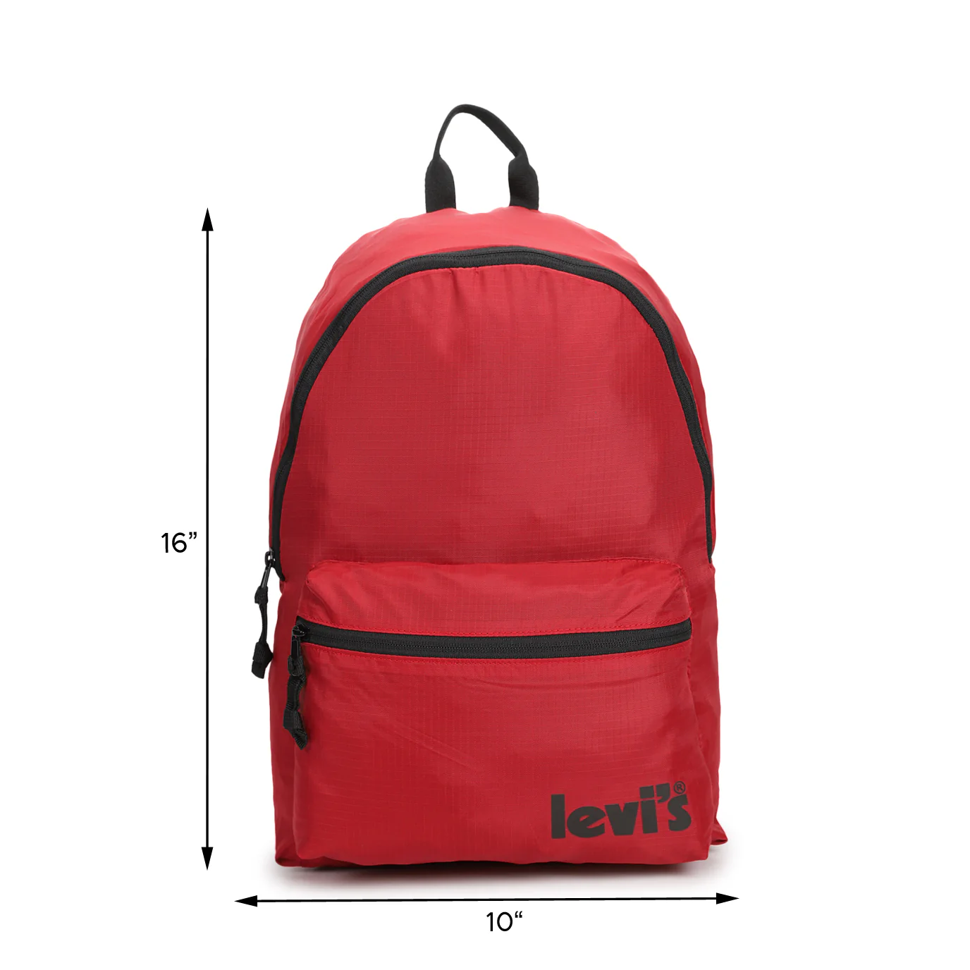 Men's Red Solid Backpack - Image 9