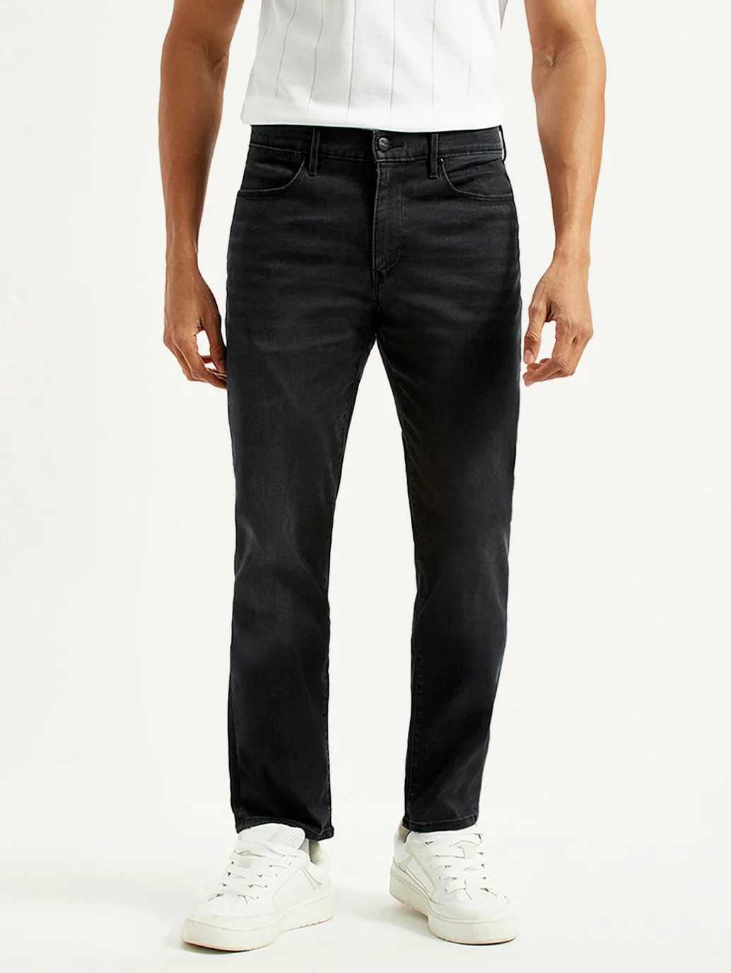 Men's Redloop 511 Charcoal Grey Slim Fit Innovation Stretch Jeans - Image 2