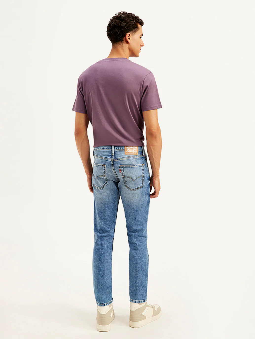 Men's 511 Blue Slim Fit Mid Rise Jeans - Image 3