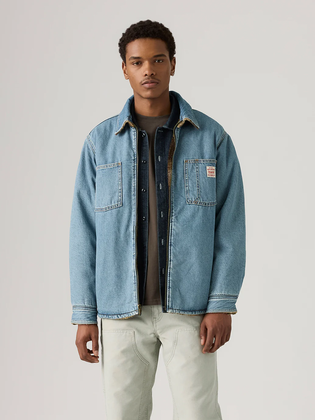 Men's Reversible Shacket