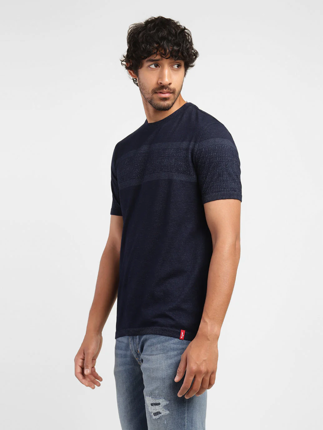 Men's Solid Crew Neck T-shirt - Image 4