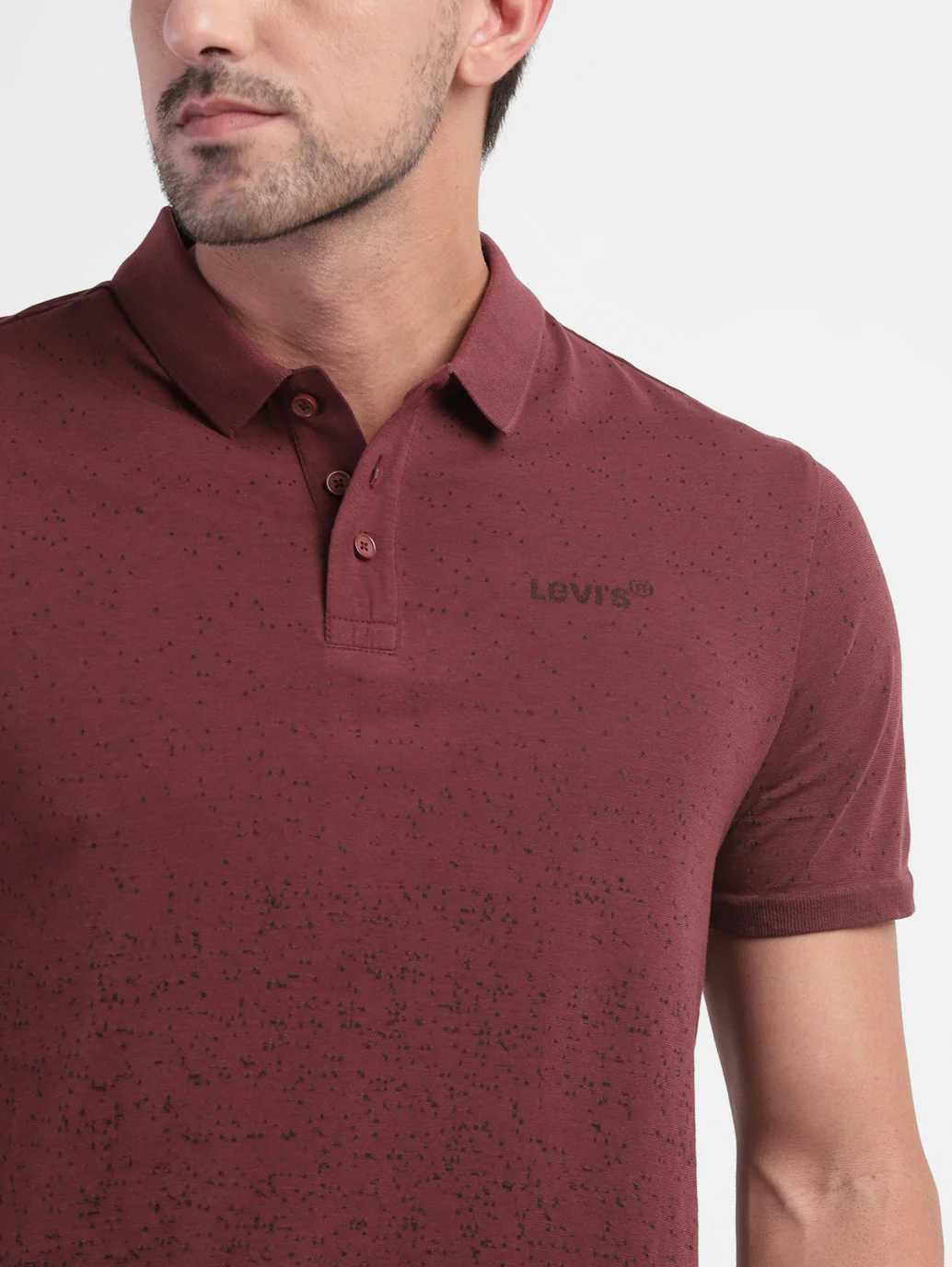 Men's Self Design Regular Fit T-shirt - Image 6