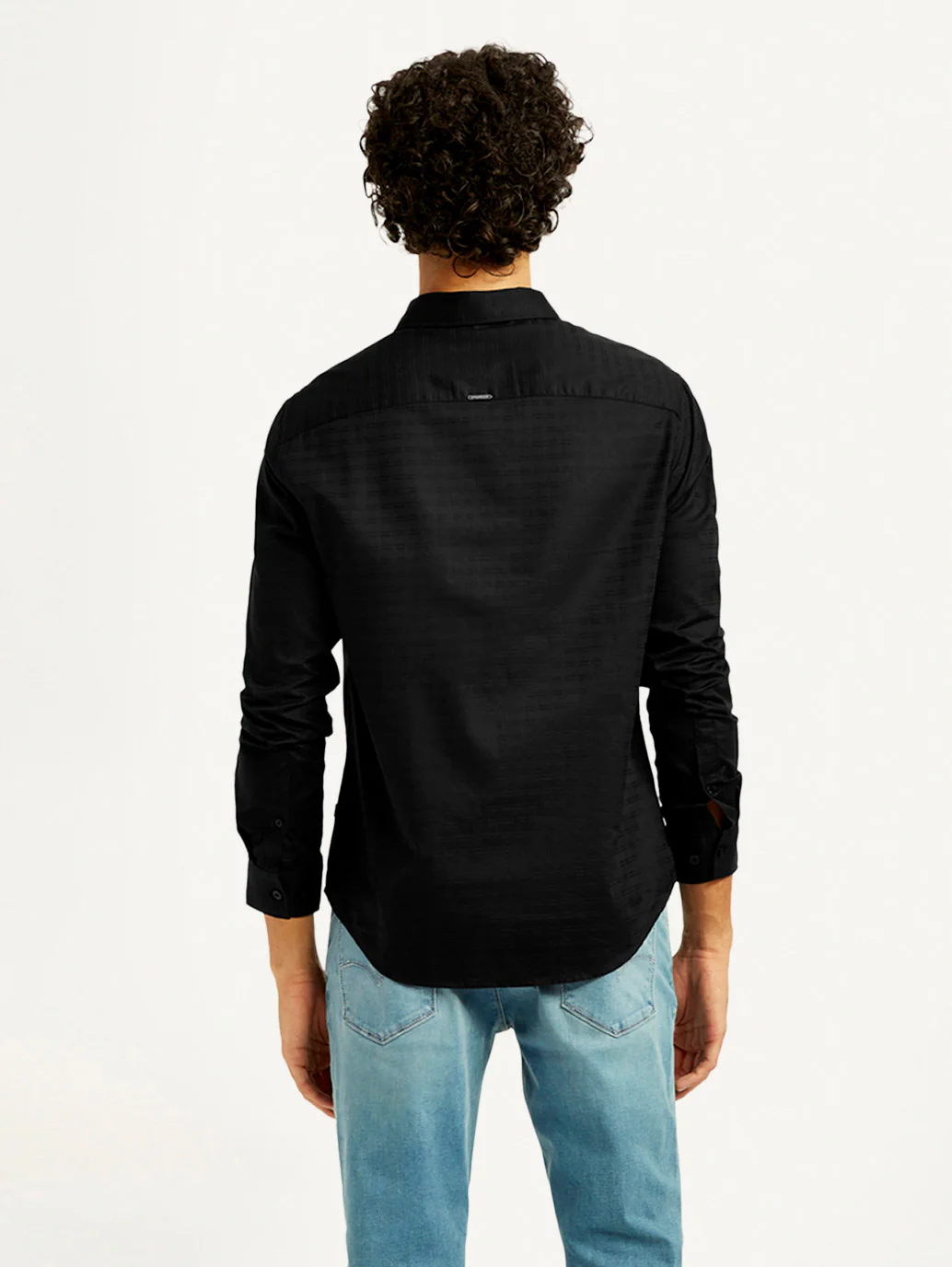 Men's Redloop Solid Slim Fit Shirt - Image 4