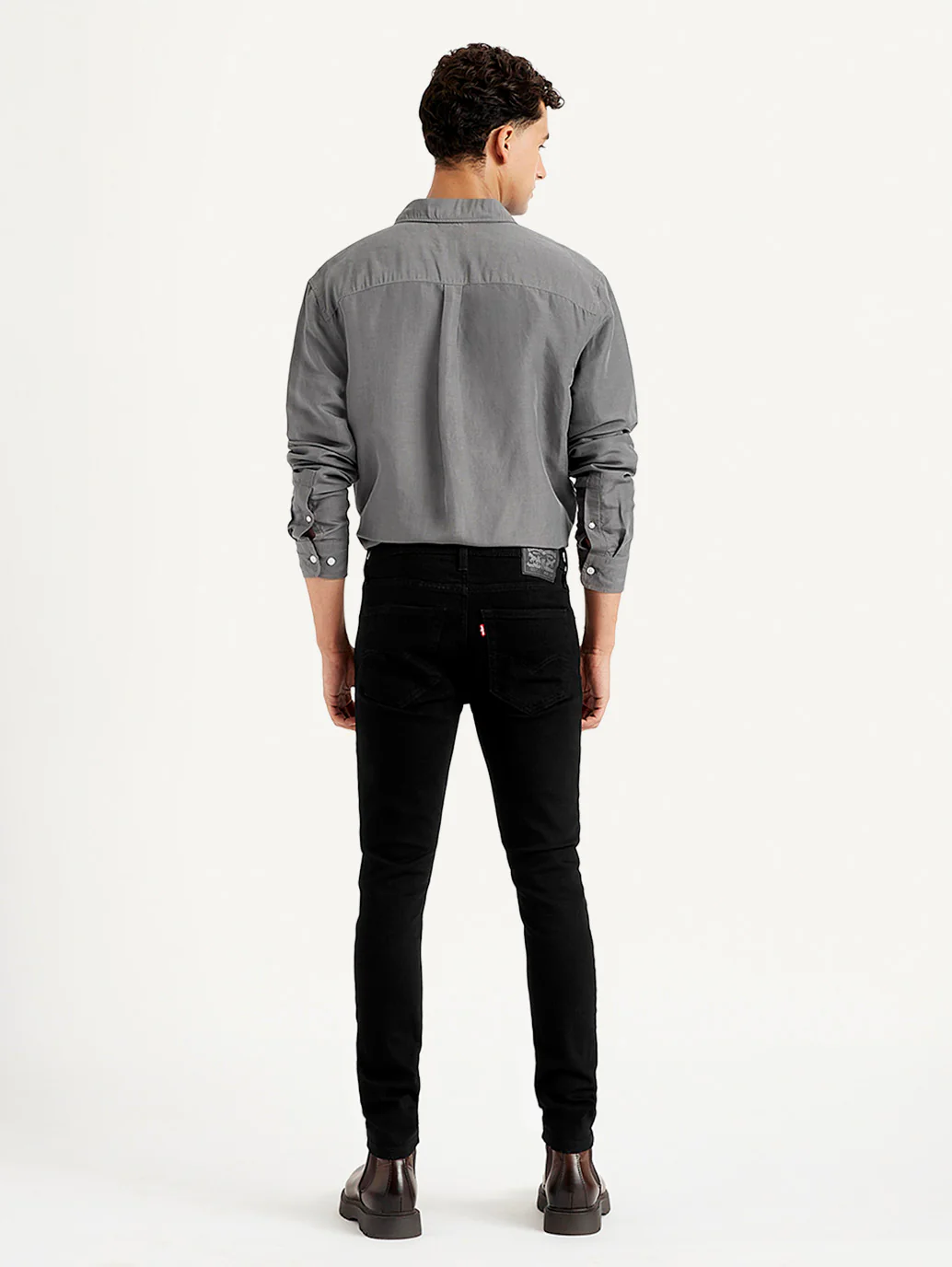 Men's 511 Black Slim Fit Mid Rise Jeans - Image 5