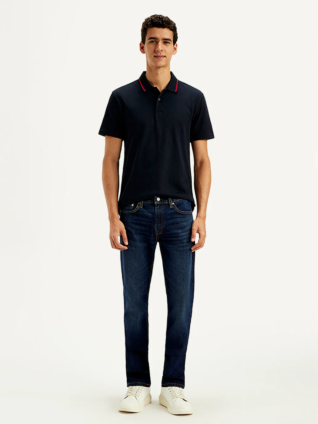 Men's 511 Blue Slim Fit Mid Rise Jeans - Image 2