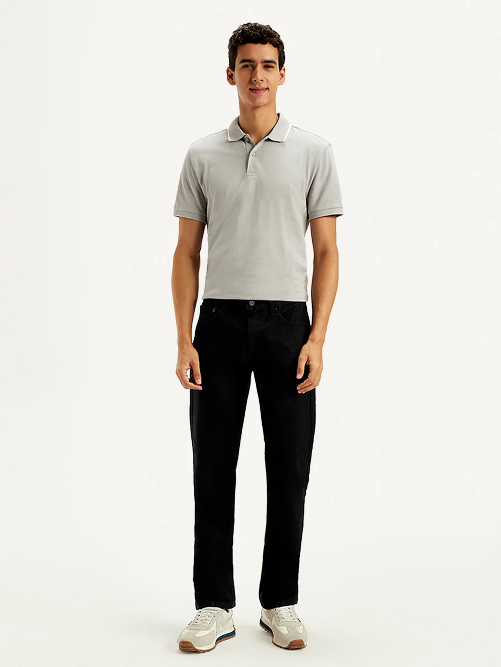 Men's 511 Black Slim Fit Mid Rise Jeans - Image 2