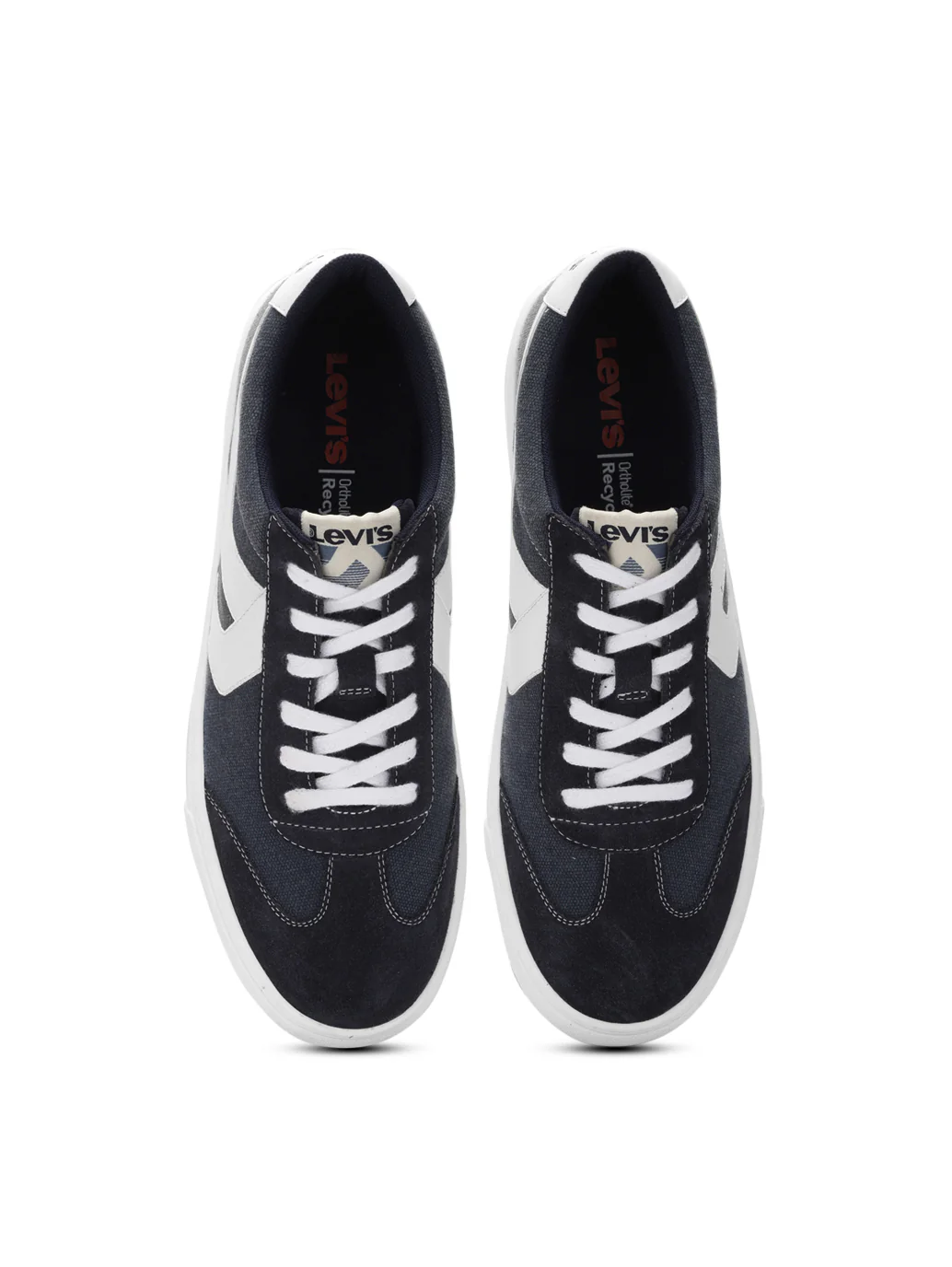 Men's Suede Navy Casual Shoes - Image 5