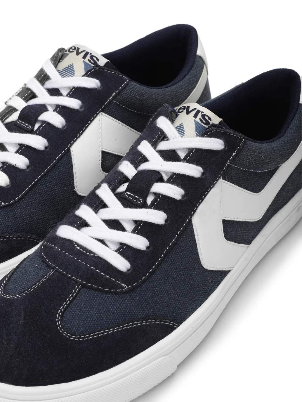 Men's Suede Navy Casual Shoes - Image 6