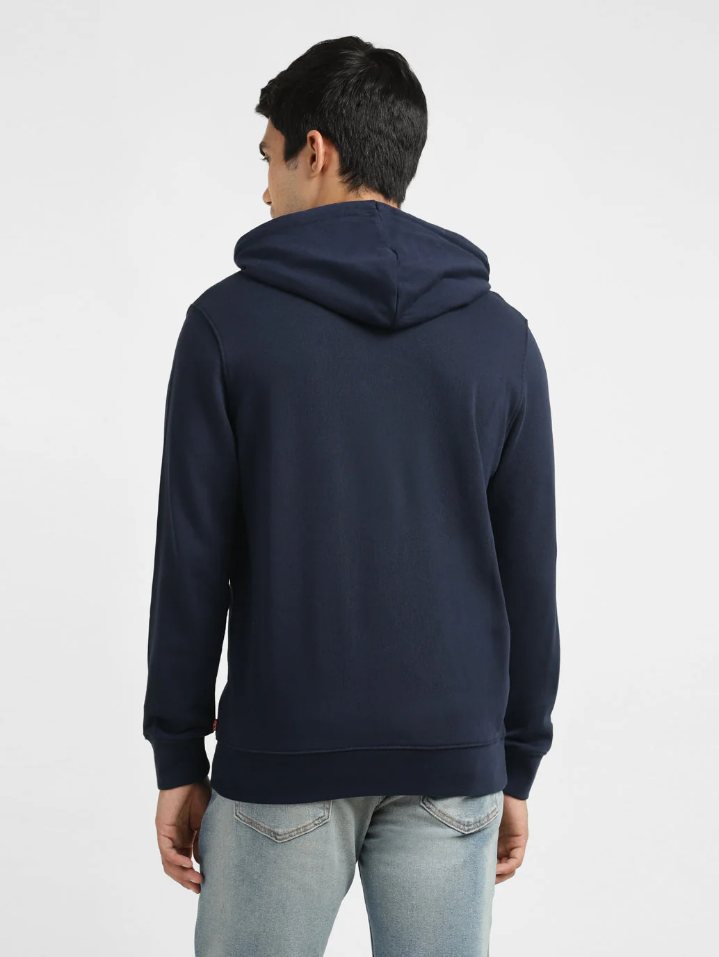 Men's Solid Hooded Sweatshirt - Image 3
