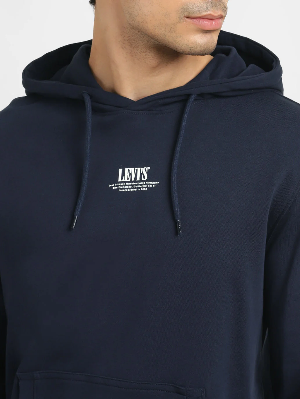 Men's Solid Hooded Sweatshirt - Image 5