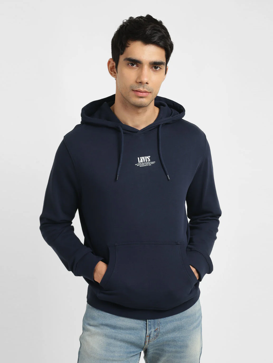 Men's Solid Hooded Sweatshirt - Image 6