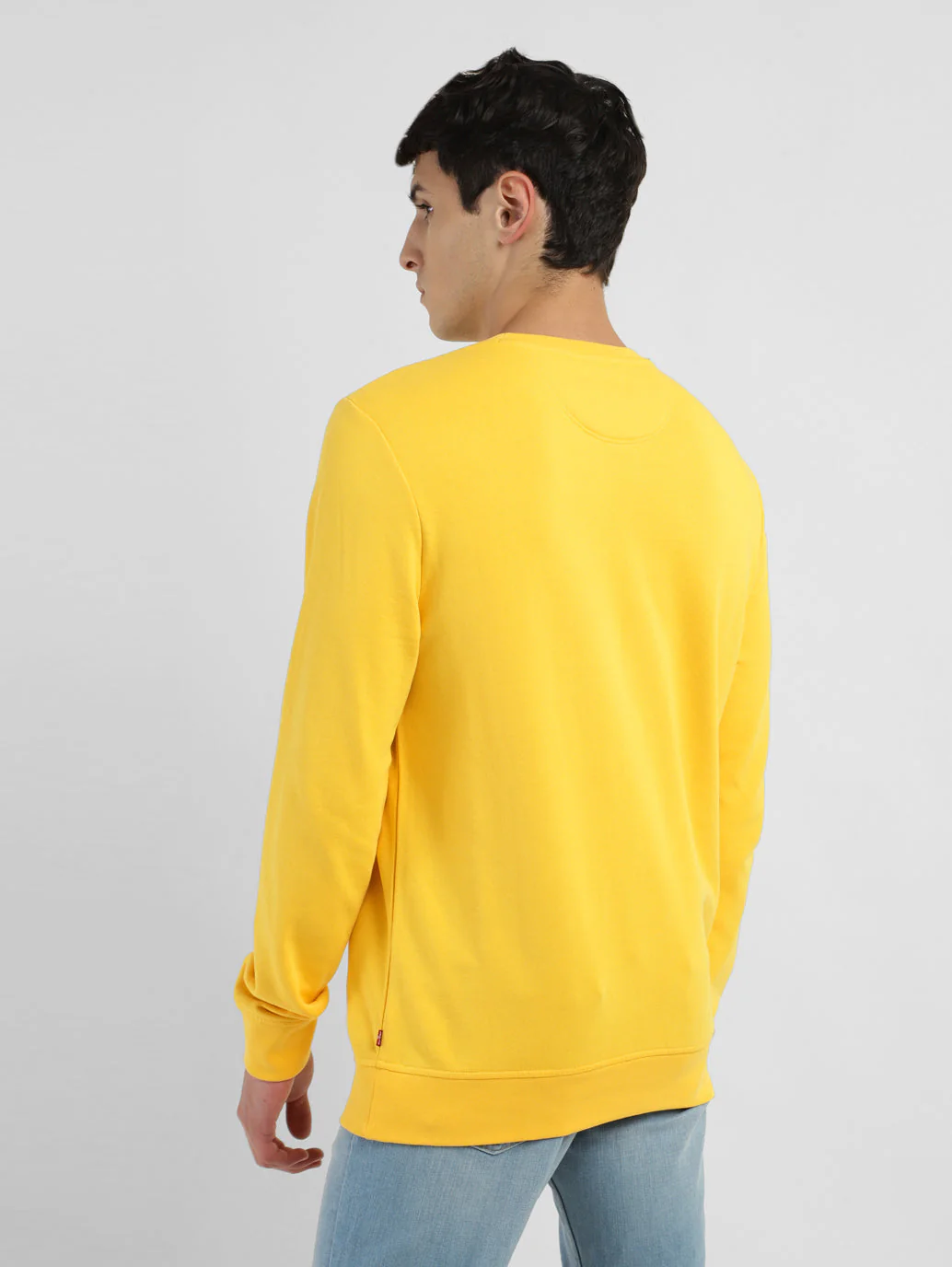 Men's Brand Logo Crew Neck Sweatshirt - Image 3