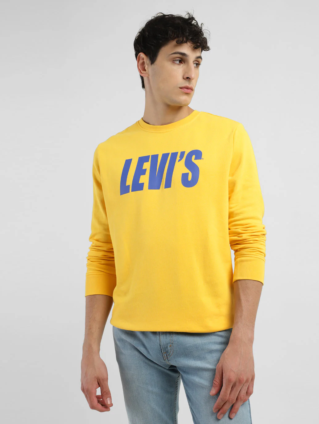 Men's Brand Logo Crew Neck Sweatshirt - Image 6