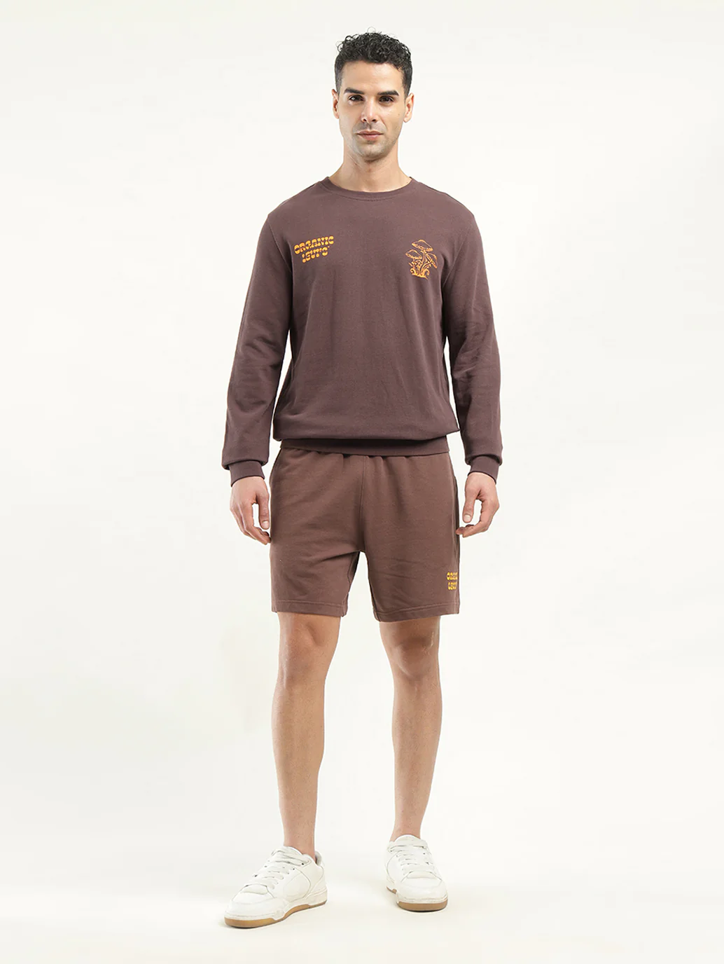 Men's Solid Crew Neck Sweatshirt - Image 6