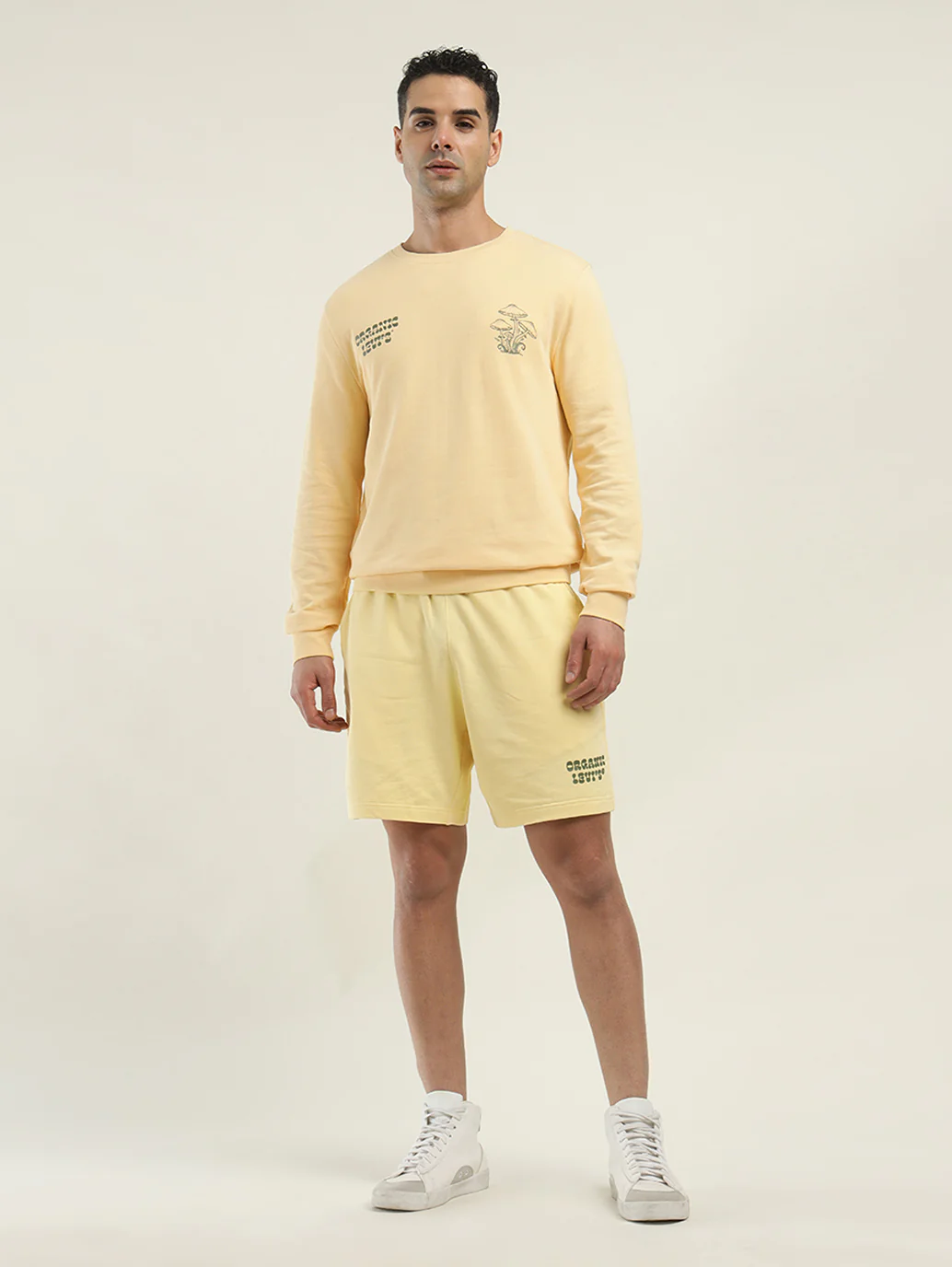 Men's Solid Crew Neck Sweatshirt - Image 4
