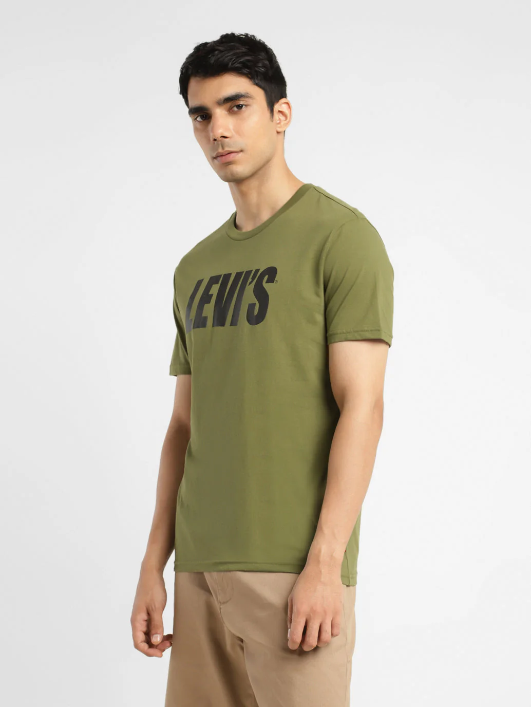 Men's Brand Logo Crew Neck T-shirt - Image 4