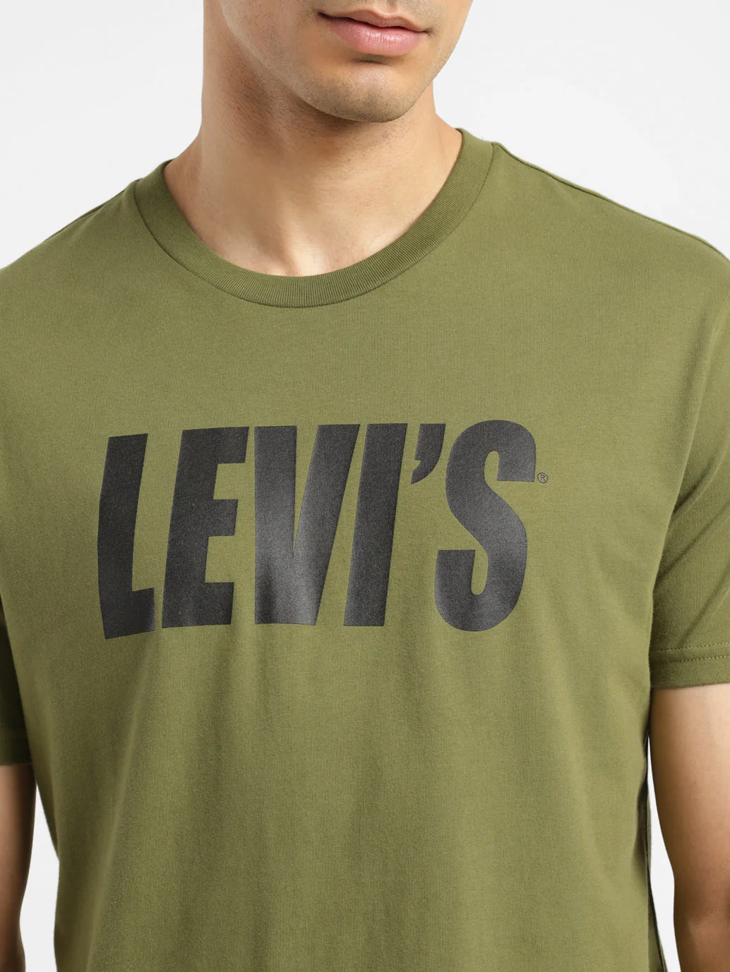 Men's Brand Logo Crew Neck T-shirt - Image 5