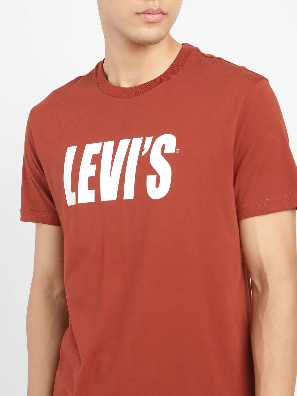 Men's Brand Logo Crew Neck T-shirt - Image 5