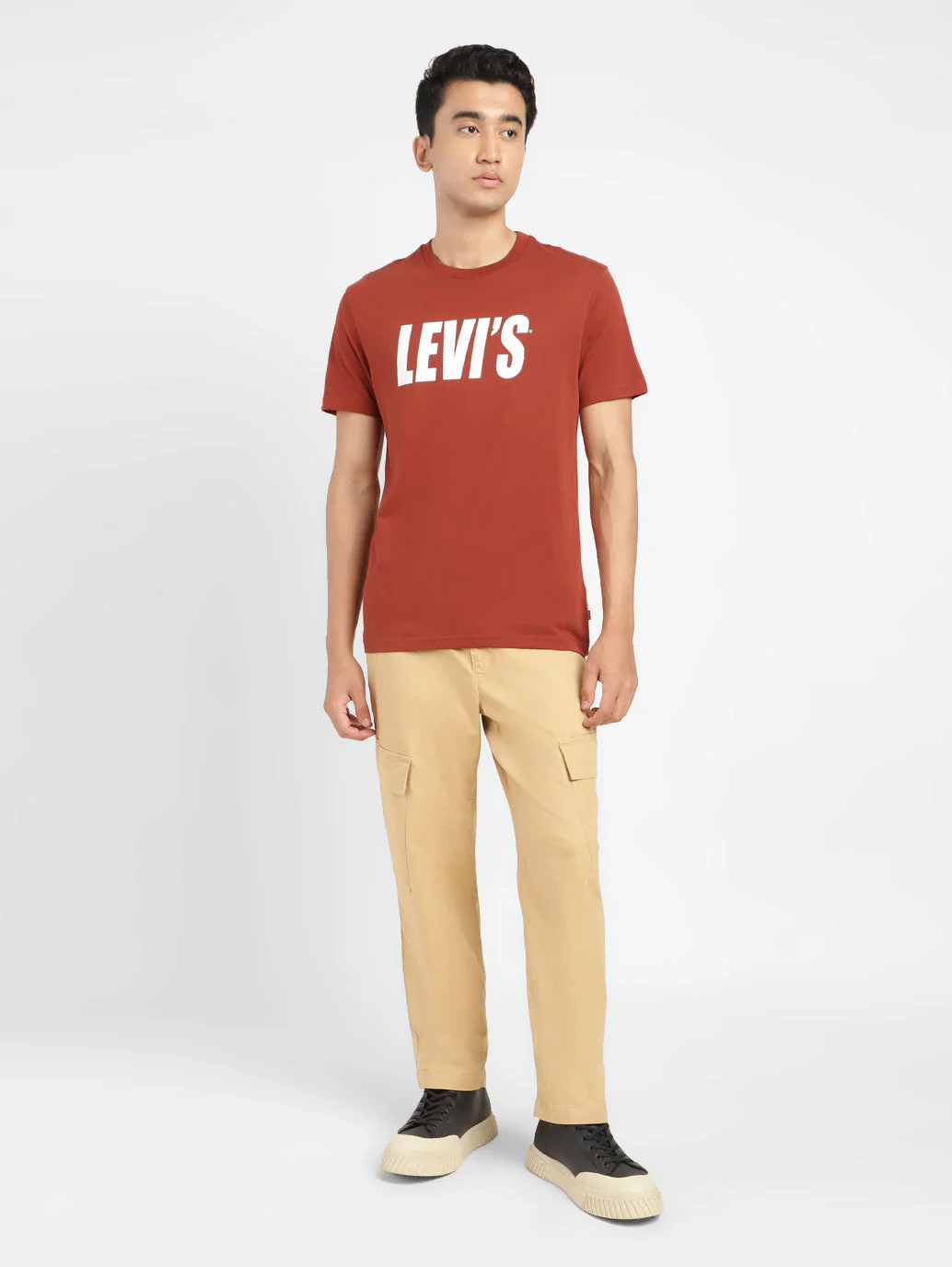 Men's Brand Logo Crew Neck T-shirt - Image 6