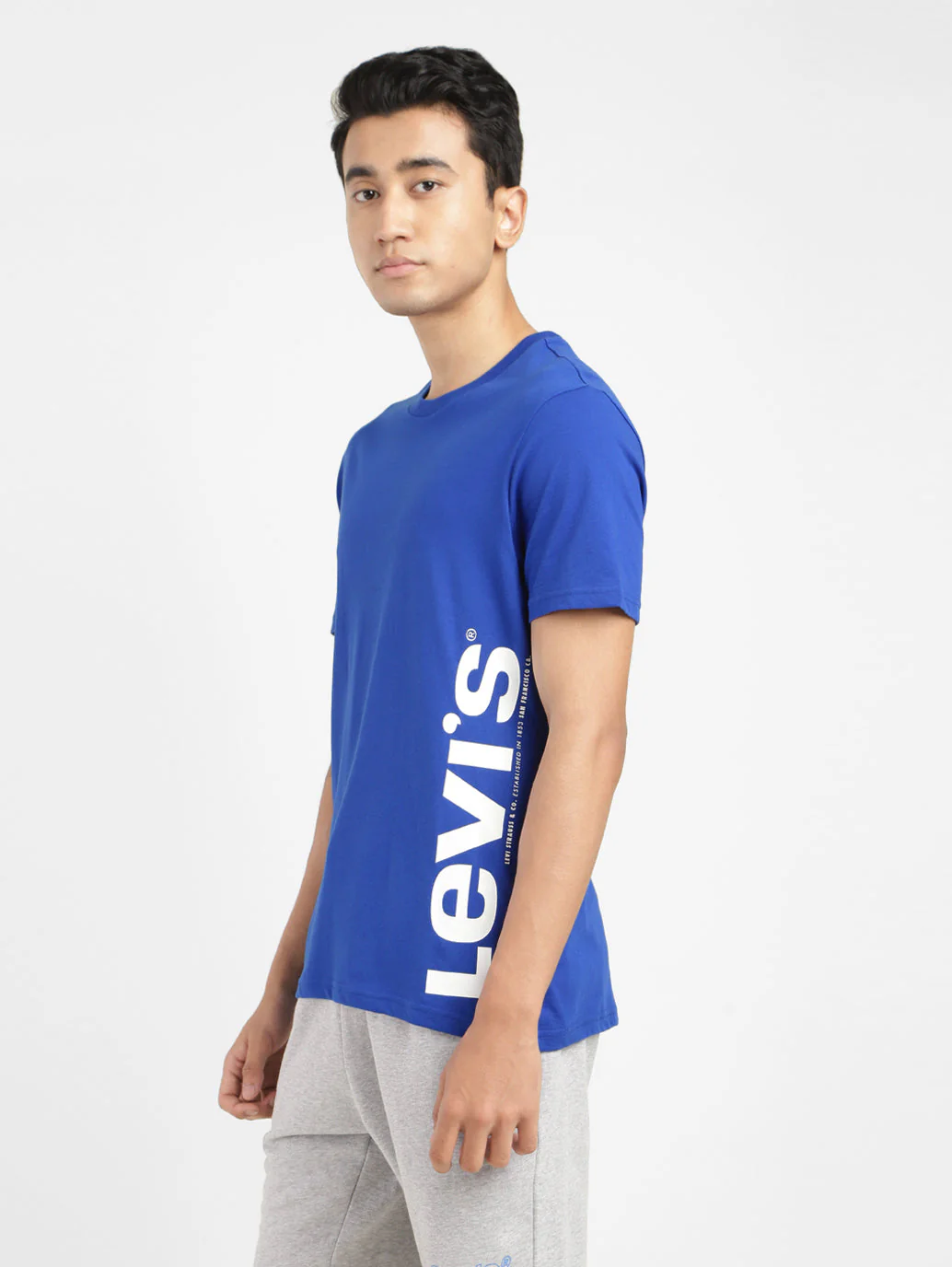 Men's Brand Logo Crew Neck T-shirt - Image 4