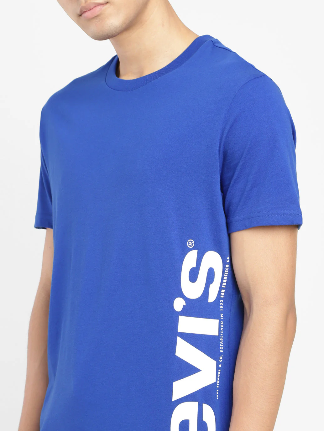 Men's Brand Logo Crew Neck T-shirt - Image 5