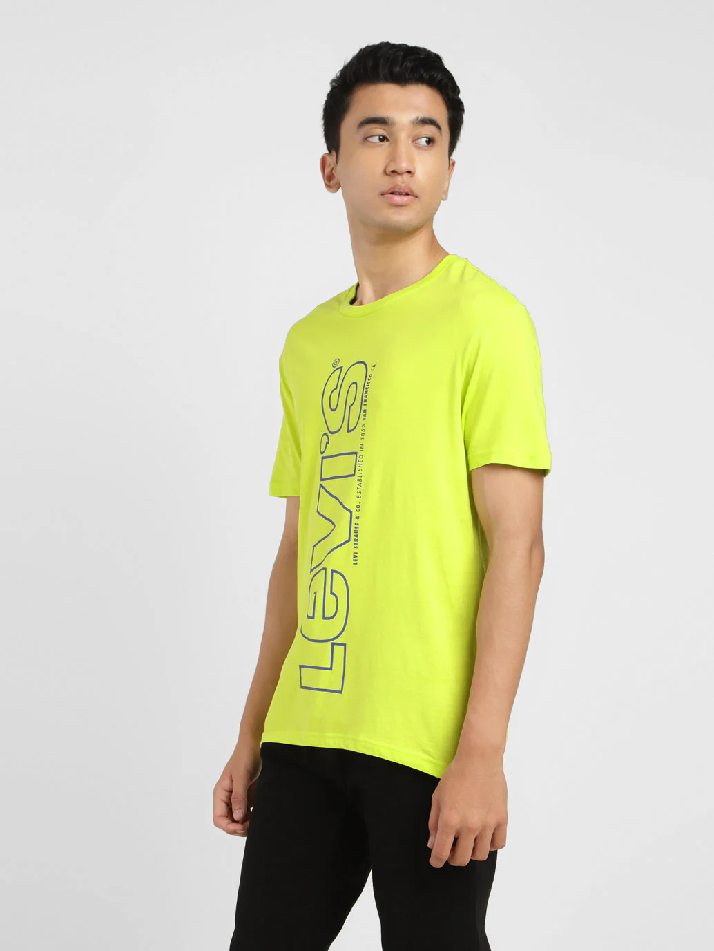 Men's Brand Logo Crew Neck T-shirt - Image 4