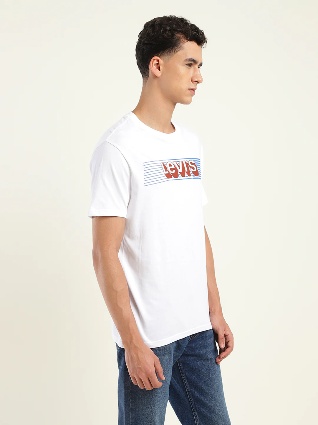 Men's Solid Crew Neck T-Shirt - Image 4