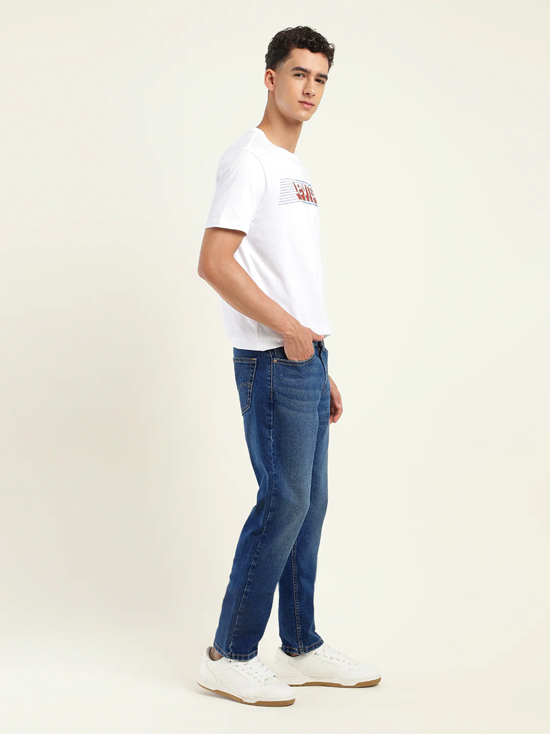 Men's Solid Crew Neck T-Shirt - Image 6