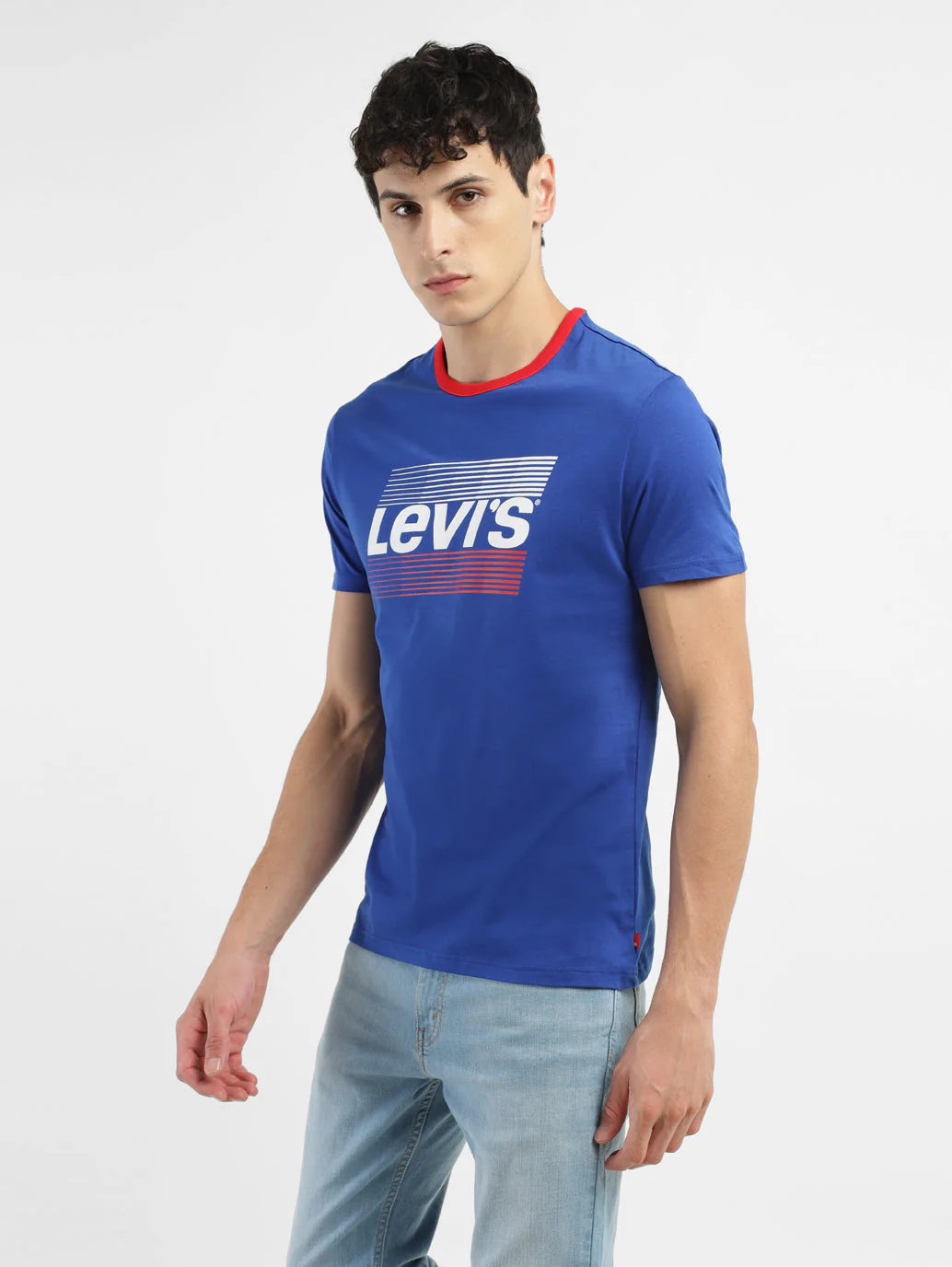 Men's Brand Logo Slim Fit T-shirt - Image 4