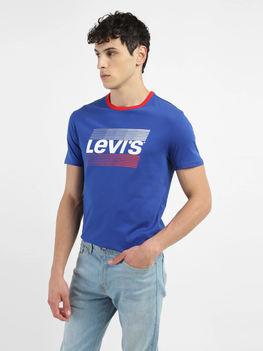 Men's Brand Logo Slim Fit T-shirt - Image 6