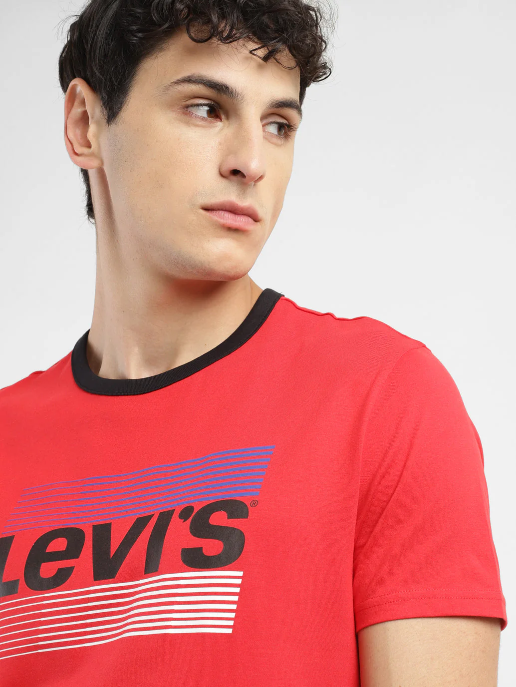 Men's Brand Logo Slim Fit T-shirt - Image 5