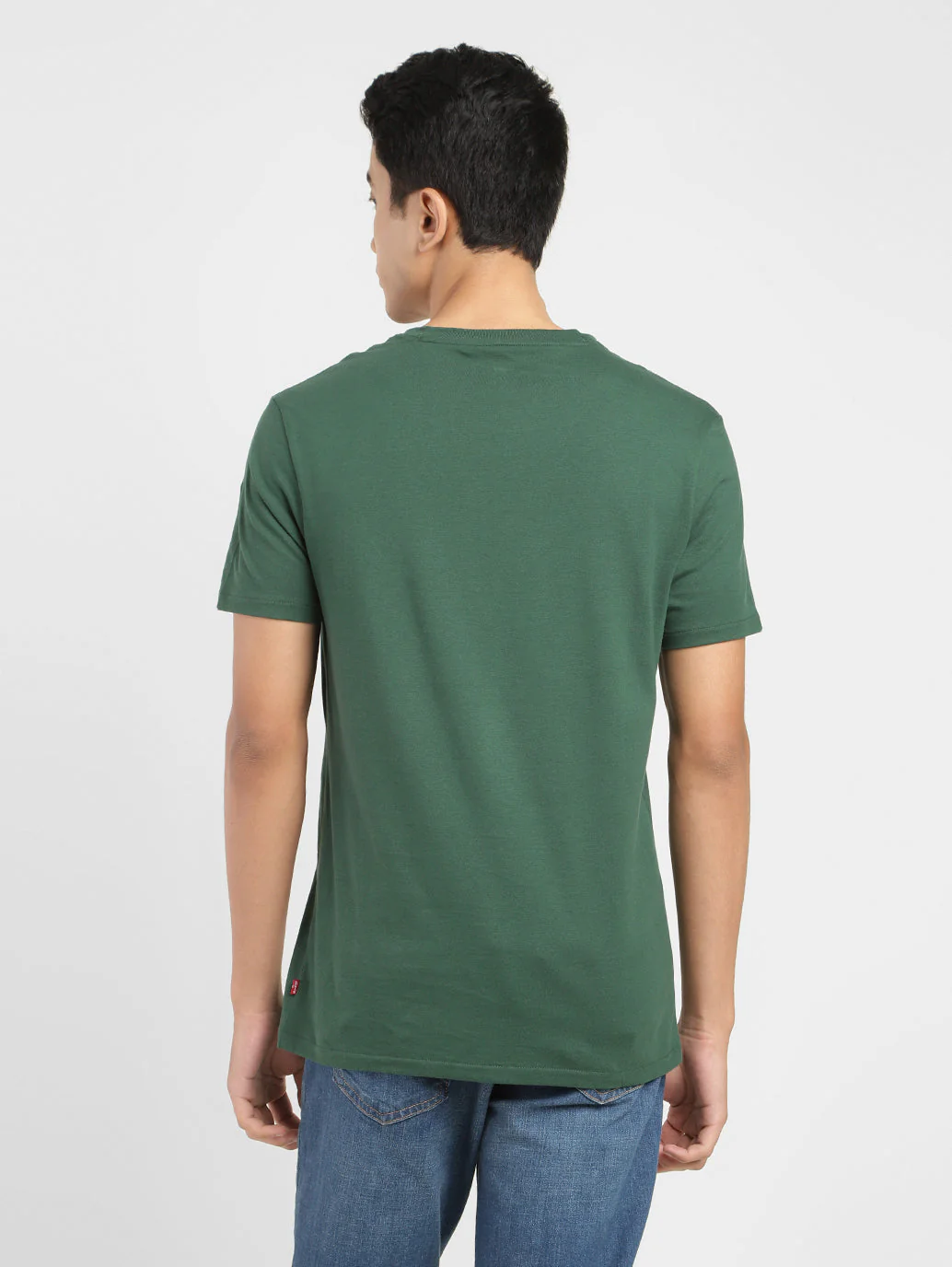 Men's Solid Crew Neck T-shirt - Image 4