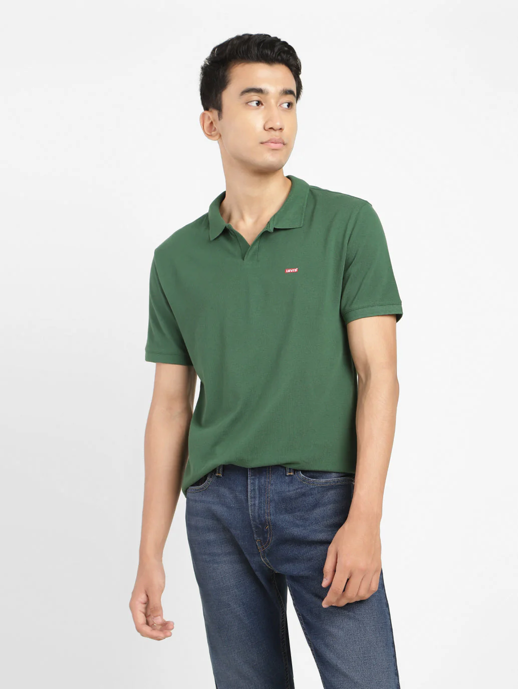 Men's Solid Polo T-shirt - Image 2
