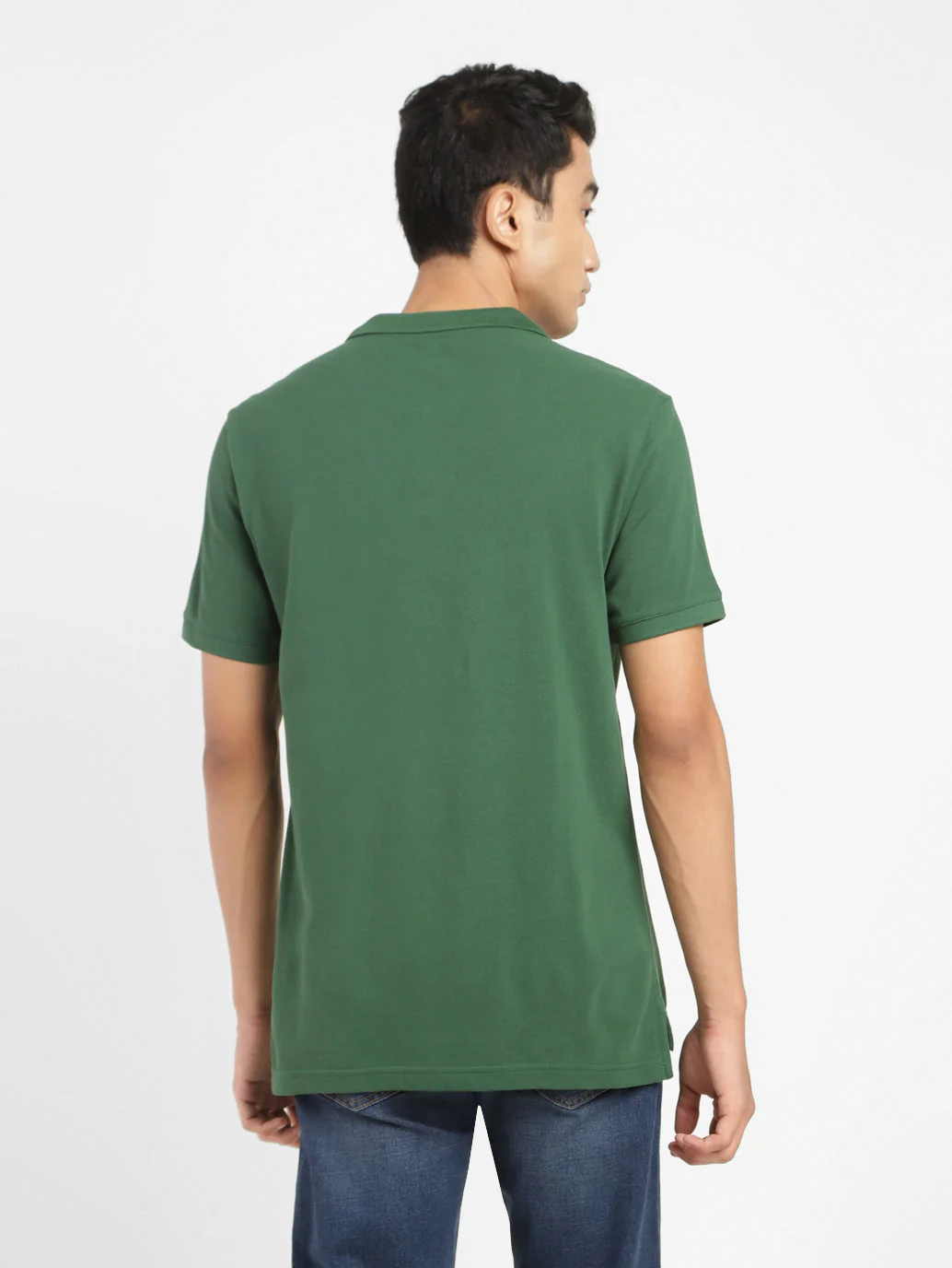 Men's Solid Polo T-shirt - Image 3