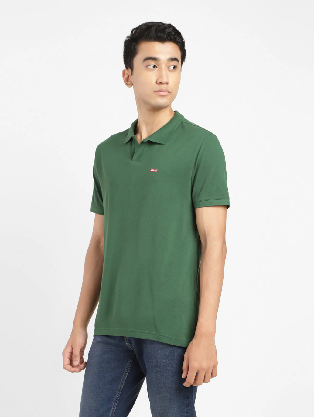 Men's Solid Polo T-shirt - Image 4