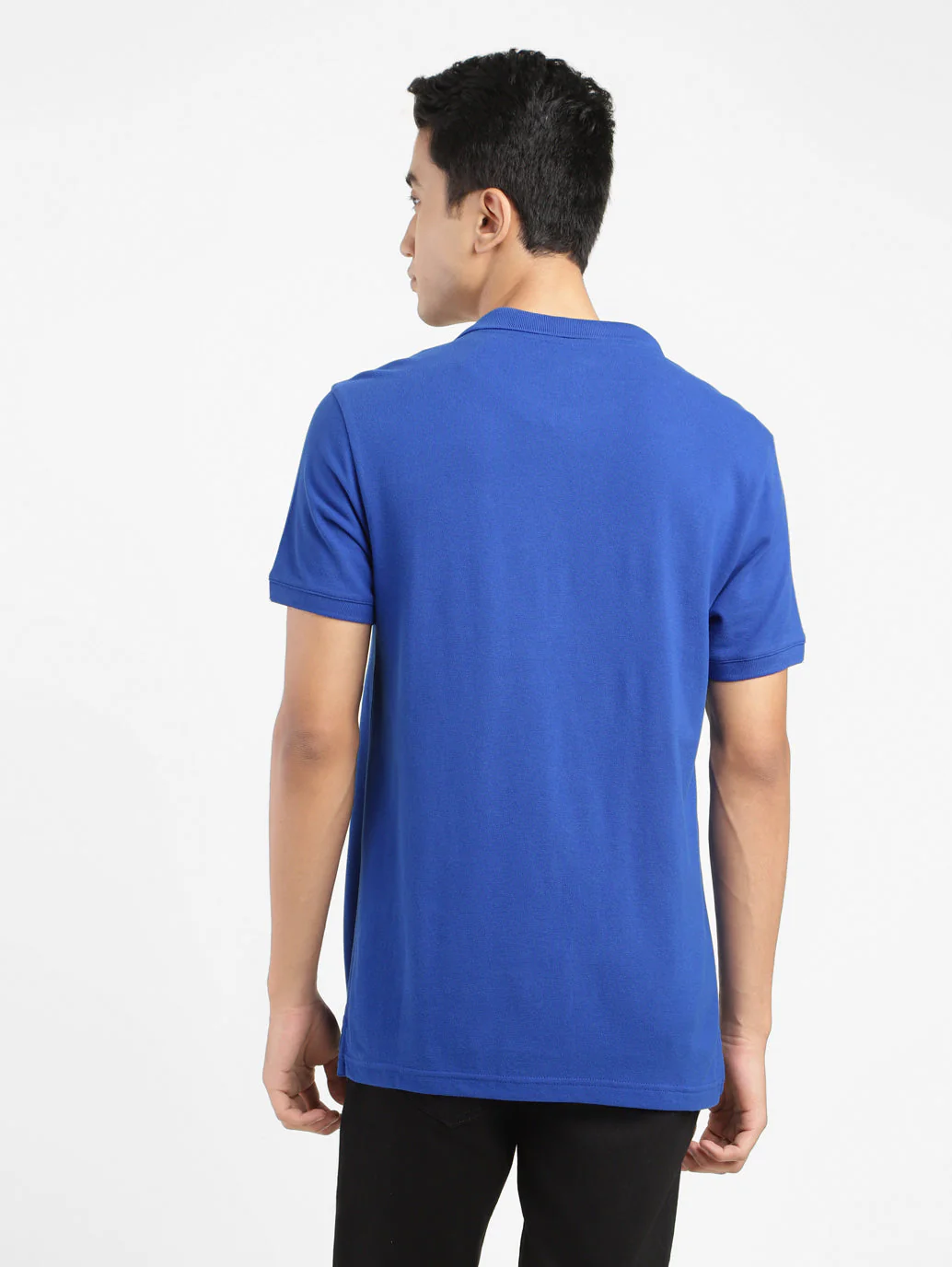 Men's Solid Polo T-shirt - Image 3