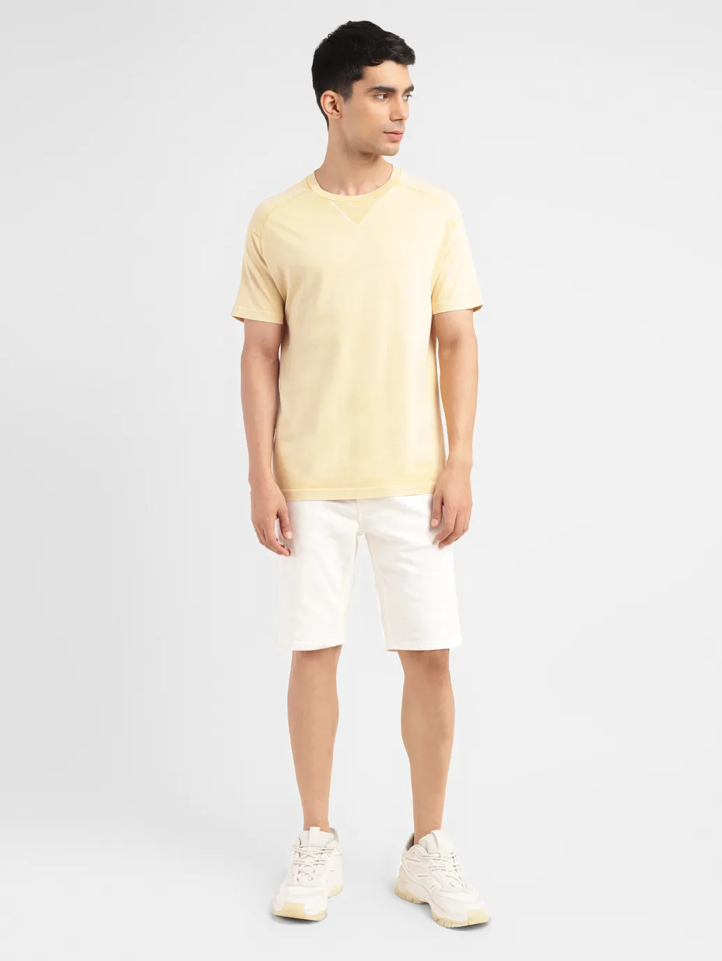Men's Solid Crew Neck T-shirt - Image 6