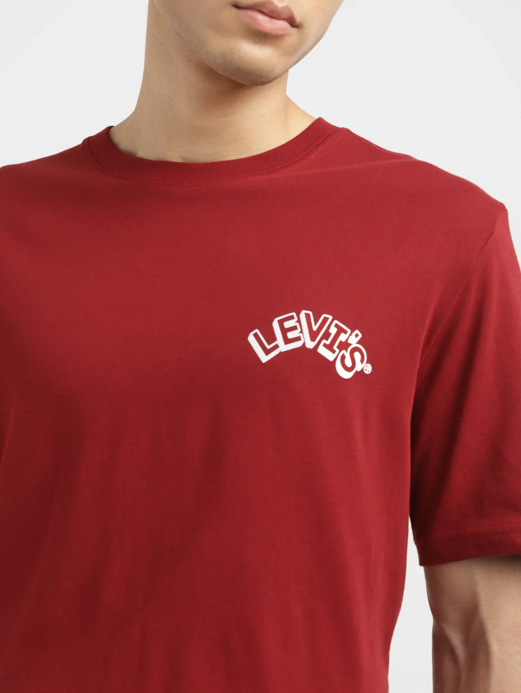 Men's Solid Crew Neck T-shirt - Image 4