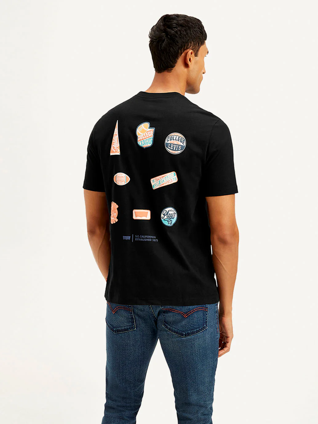 Men's Solid Crew Neck T-shirt - Image 3