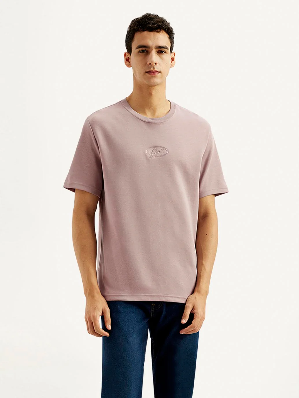 Men's Solid Crew Neck T-shirt - Image 6