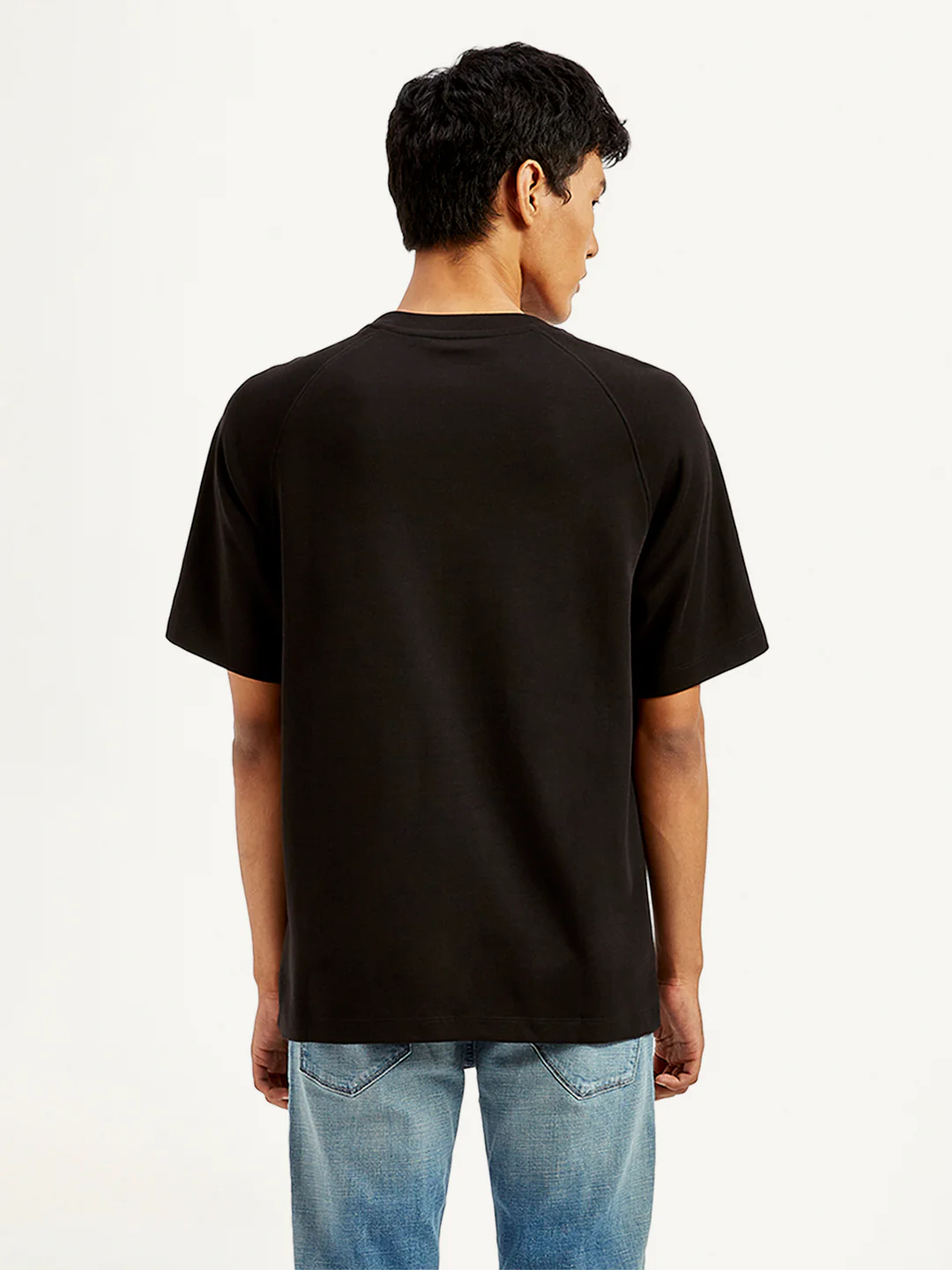 Men's Solid Crew Neck Utility T-Shirt - Image 3
